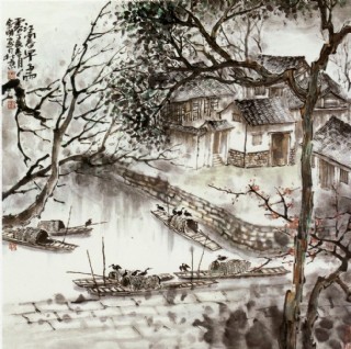 山水画江山如画图片图片-图行天下图库