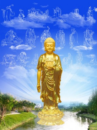 佛像佛教佛宗教菩萨文